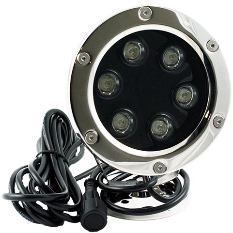 Stainless Steel Light - Blue
