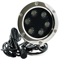 Stainless Steel Light - Blue