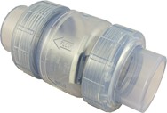 True Union Check Valve CLEAR